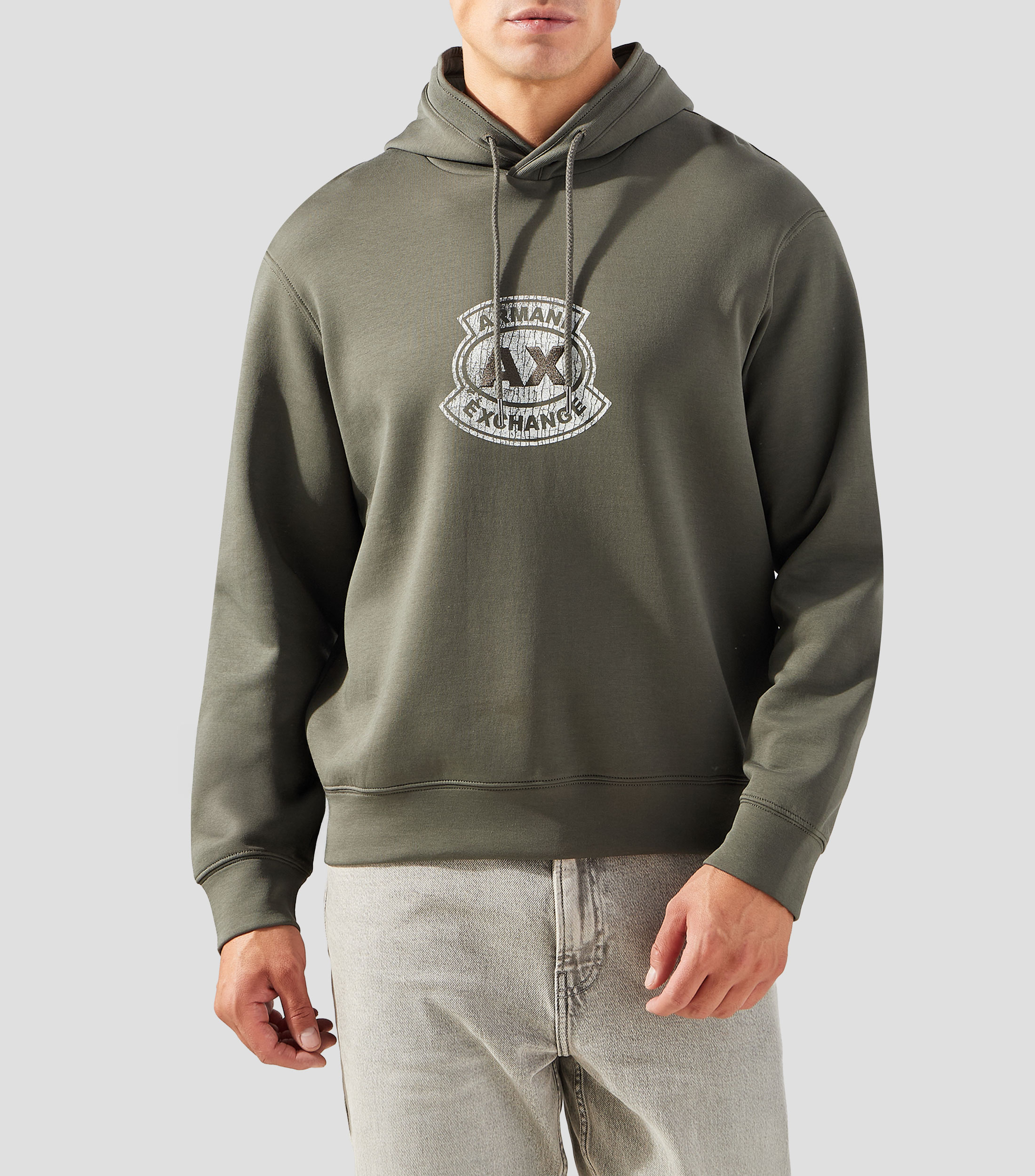 Sudadera canguro con capucha Hombre